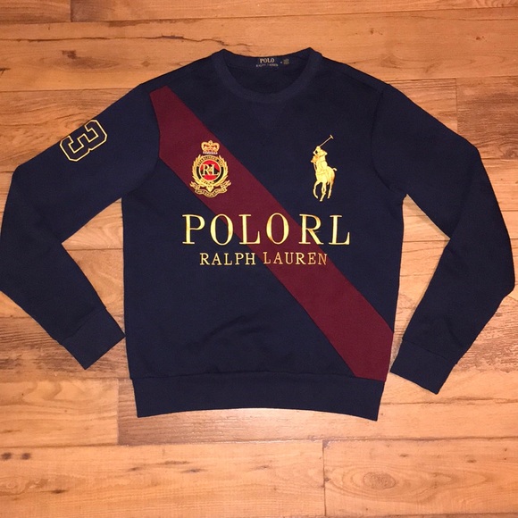 Polo Ralph Lauren Other - POLO BY RALPH LAUREN CREWNECK ALL EMBROIDERED